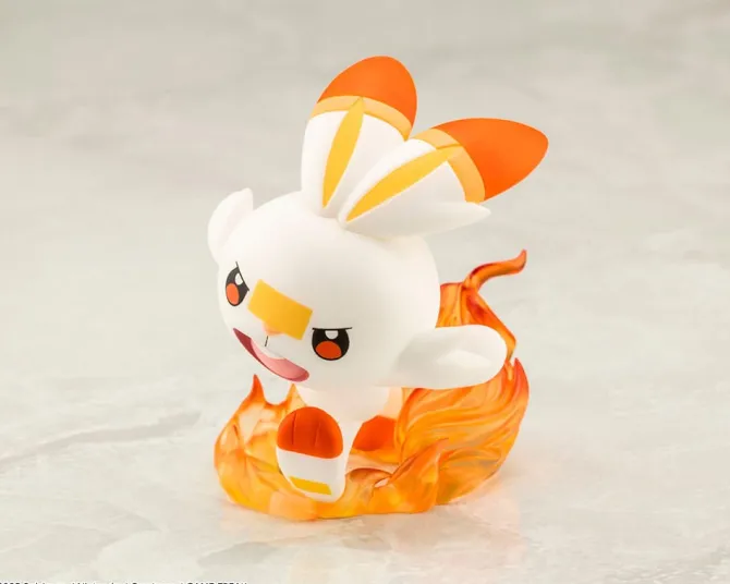 Pokémon - Victor & Hopplo Statue / ARTFXJ: Kotobukiya