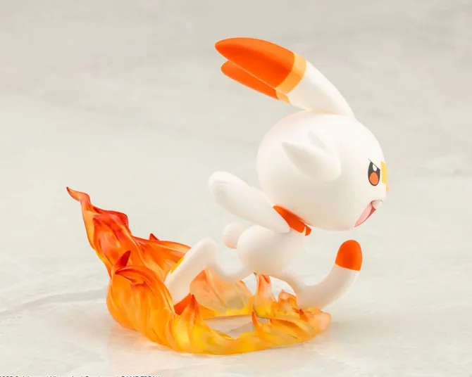 Pokémon - Victor & Hopplo Statue / ARTFXJ: Kotobukiya