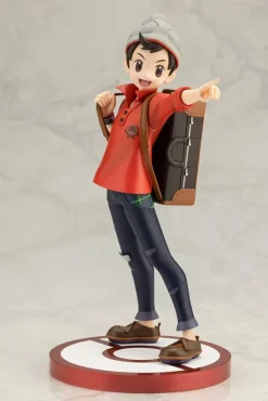 Pokémon - Victor & Hopplo Statue / ARTFXJ: Kotobukiya