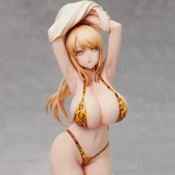 POPQN Illustration - Leopard print Statue Swimsuit: Union Creative