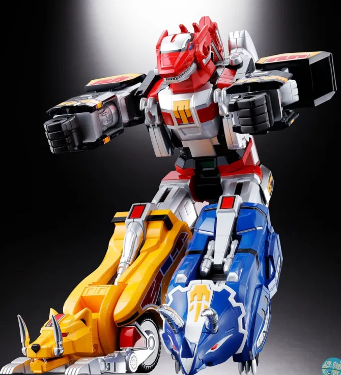 Power Rangers - Megazord Actionfiguren - 5er-Pack GX-72 / Chogokin Diecast: Bandai