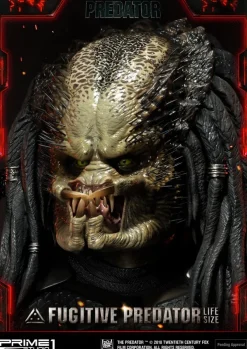 Predator 2018 - Fugitive Predator Büste: Prime 1 Studio