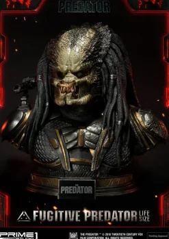 Predator 2018 - Fugitive Predator Büste: Prime 1 Studio