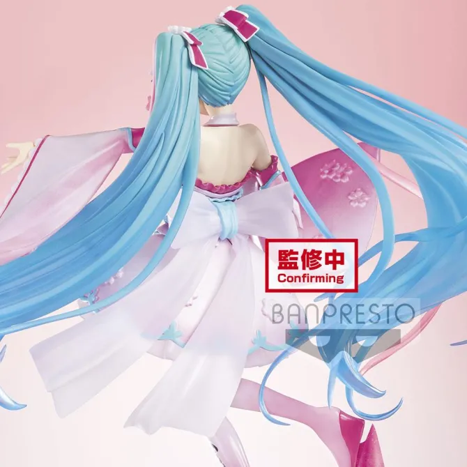 Racing Miku - Hatsune Miku Figur / Esprestor - 2019 Kimono Version: Banpresto