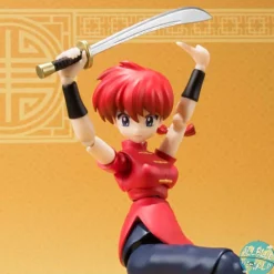 Ranma 1/2 - Ranma Saotome Actionfigur - S.H. Figuarts / Girl Version: Bandai