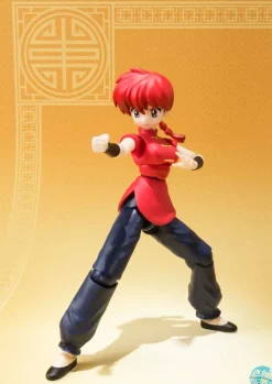 Ranma 1/2 - Ranma Saotome Actionfigur - S.H. Figuarts / Girl Version: Bandai
