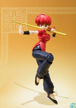 Ranma 1/2 - Ranma Saotome Actionfigur - S.H. Figuarts / Girl Version: Bandai