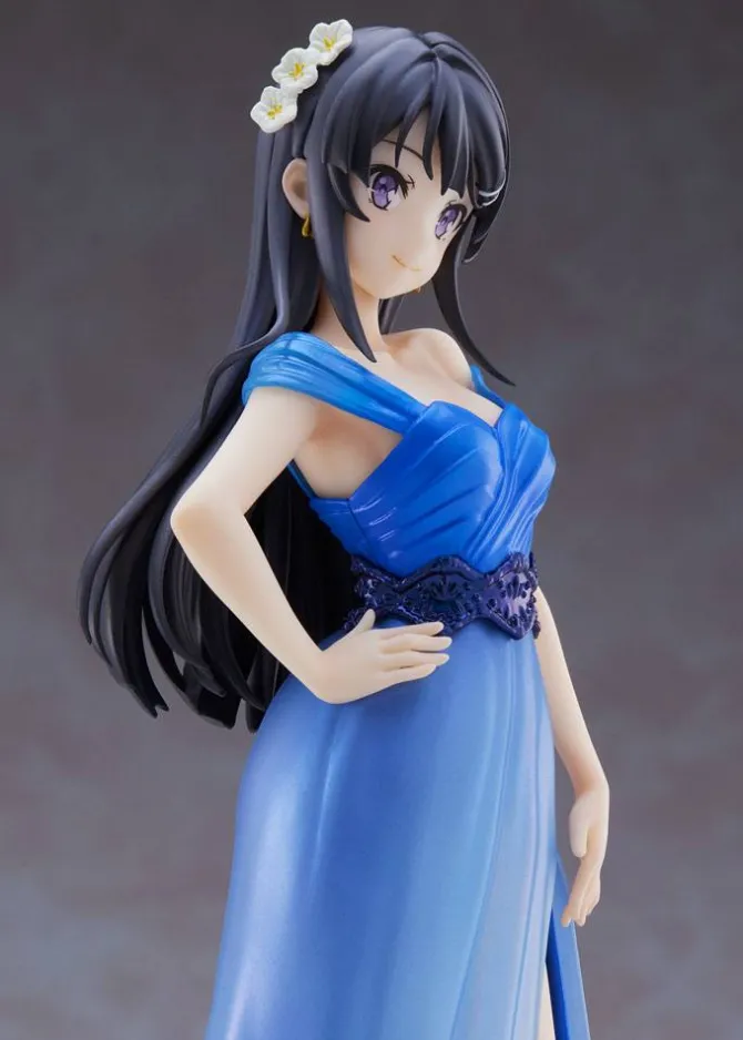 Rascal Does Not Dream of Bunny Girl Senpai - Mai Sakurajima Statue / Color Dress Ver.: Aniplex