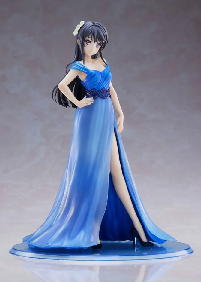 Rascal Does Not Dream of Bunny Girl Senpai - Mai Sakurajima Statue / Color Dress Ver.: Aniplex