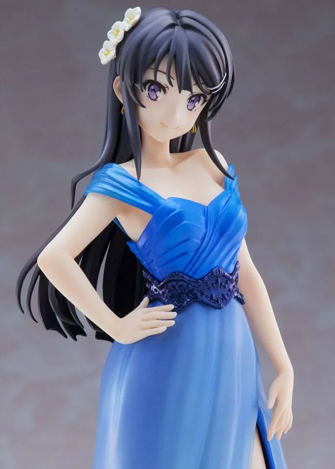 Rascal Does Not Dream of Bunny Girl Senpai - Mai Sakurajima Statue / Color Dress Ver.: Aniplex