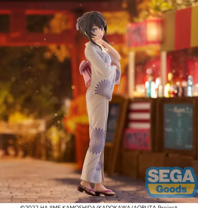 Rascal Does Not Dream of Bunny Girl Senpai - Mai Sakurajima Statue / Luminasta - Yukata: Sega