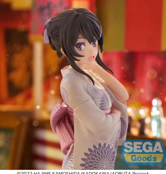 Rascal Does Not Dream of Bunny Girl Senpai - Mai Sakurajima Statue / Luminasta - Yukata: Sega