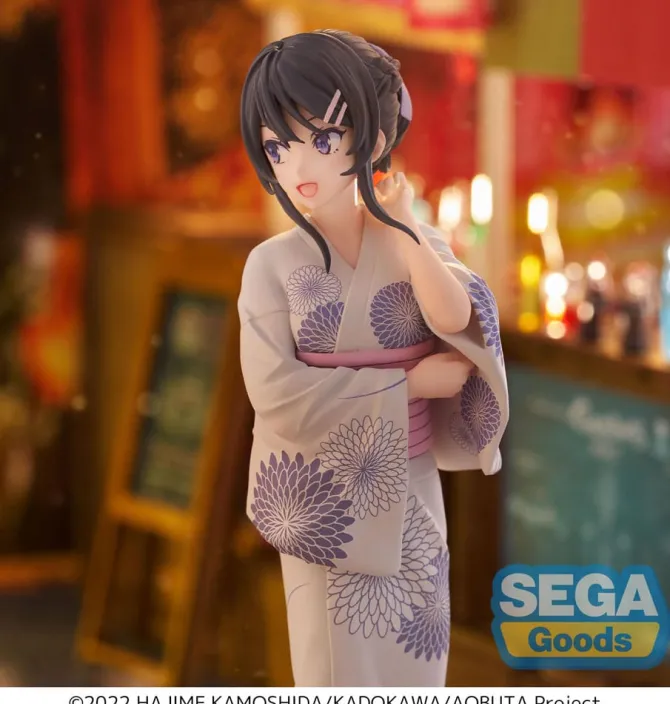 Rascal Does Not Dream of Bunny Girl Senpai - Mai Sakurajima Statue / Luminasta - Yukata: Sega
