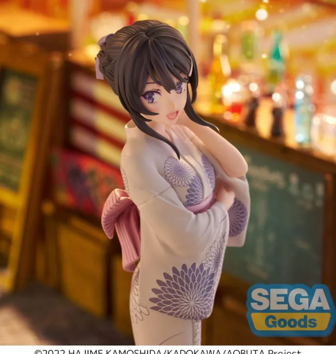 Rascal Does Not Dream of Bunny Girl Senpai - Mai Sakurajima Statue / Luminasta - Yukata: Sega