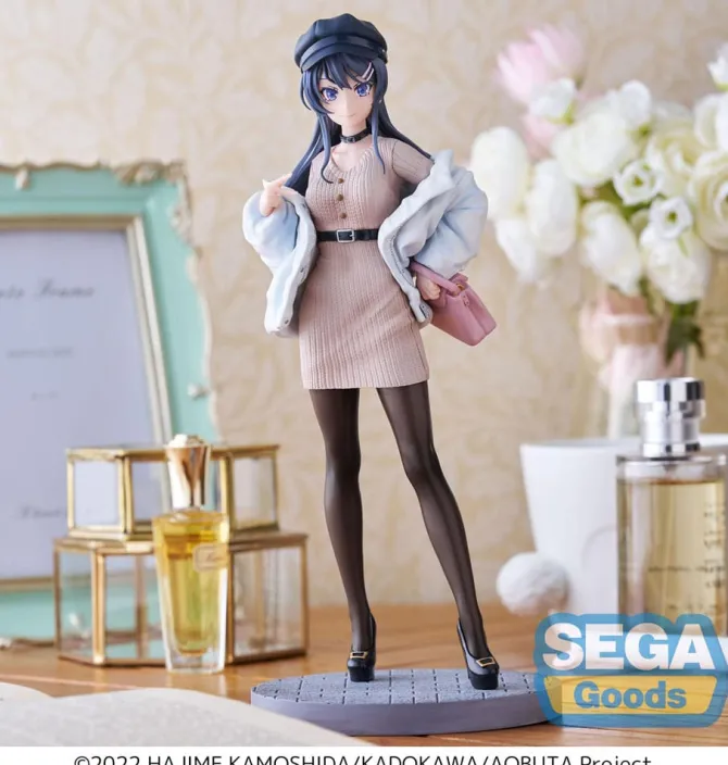 Rascal Does Not Dream of a Bunny Girl Senpai - Mai Sakurajima Statue / Casual Clothes Ver. - Luminas