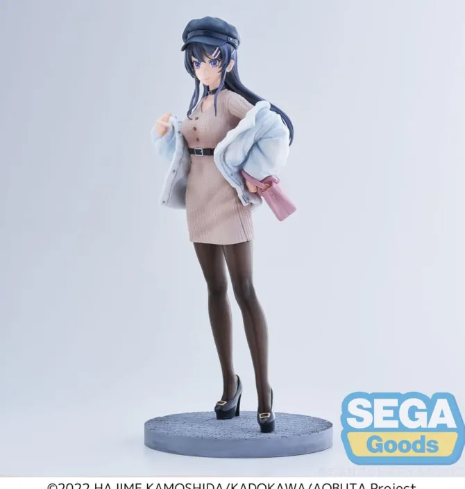 Rascal Does Not Dream of a Bunny Girl Senpai - Mai Sakurajima Statue / Casual Clothes Ver. - Luminas