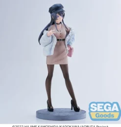Rascal Does Not Dream of a Bunny Girl Senpai - Mai Sakurajima Statue / Casual Clothes Ver. - Luminas