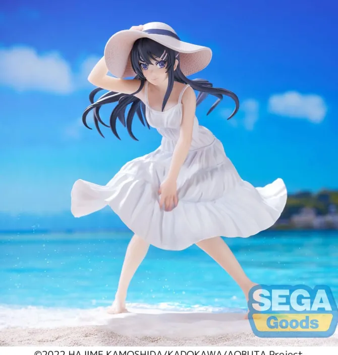 Rascal Does Not Dream of a Bunny Girl Senpai - Mai Sakurajima Statue / Summer Dress - Luminasta: Seg