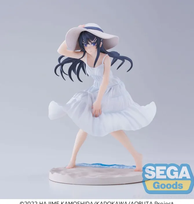 Rascal Does Not Dream of a Bunny Girl Senpai - Mai Sakurajima Statue / Summer Dress - Luminasta: Seg