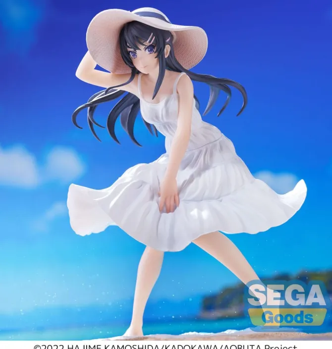 Rascal Does Not Dream of a Bunny Girl Senpai - Mai Sakurajima Statue / Summer Dress - Luminasta: Seg