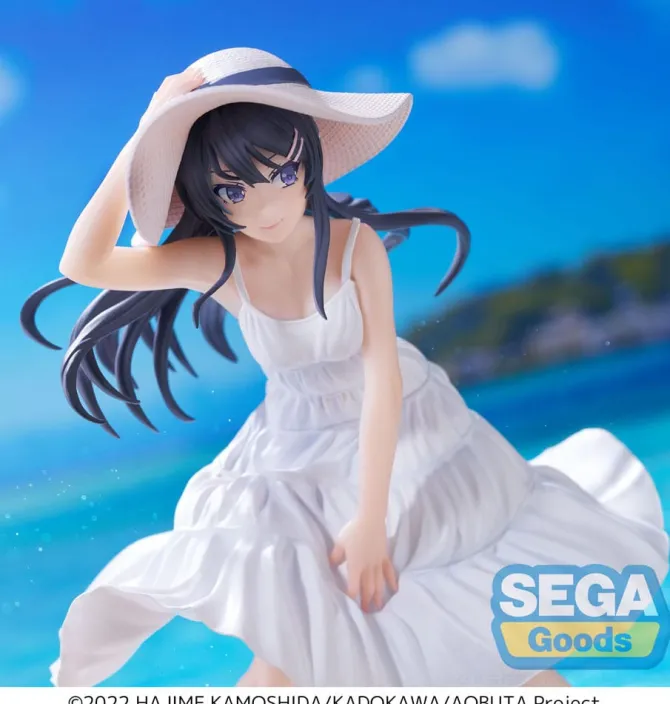 Rascal Does Not Dream of a Bunny Girl Senpai - Mai Sakurajima Statue / Summer Dress - Luminasta: Seg