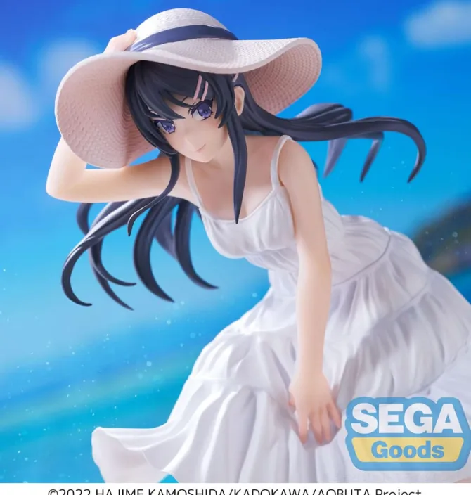 Rascal Does Not Dream of a Bunny Girl Senpai - Mai Sakurajima Statue / Summer Dress - Luminasta: Seg