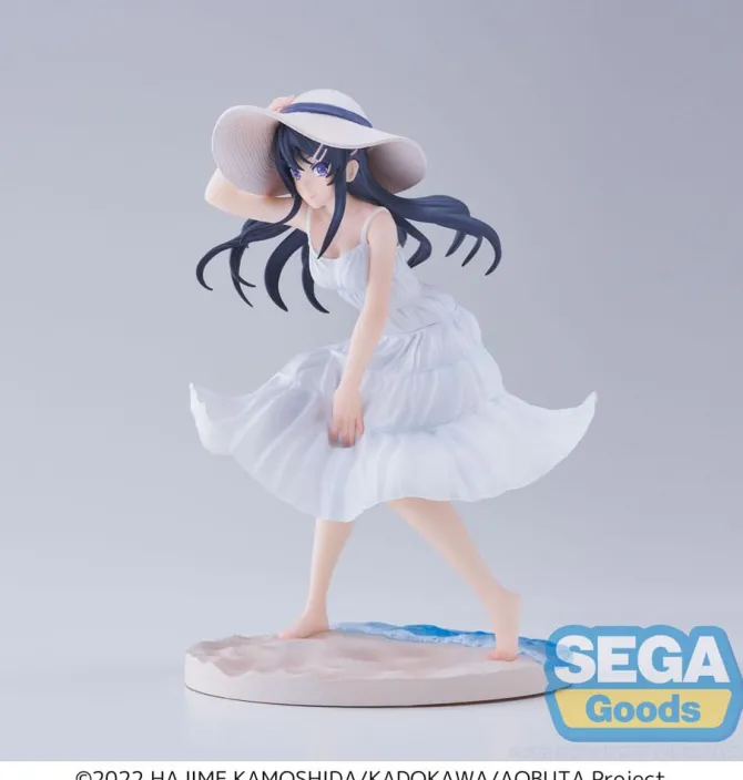 Rascal Does Not Dream of a Bunny Girl Senpai - Mai Sakurajima Statue / Summer Dress - Luminasta: Seg