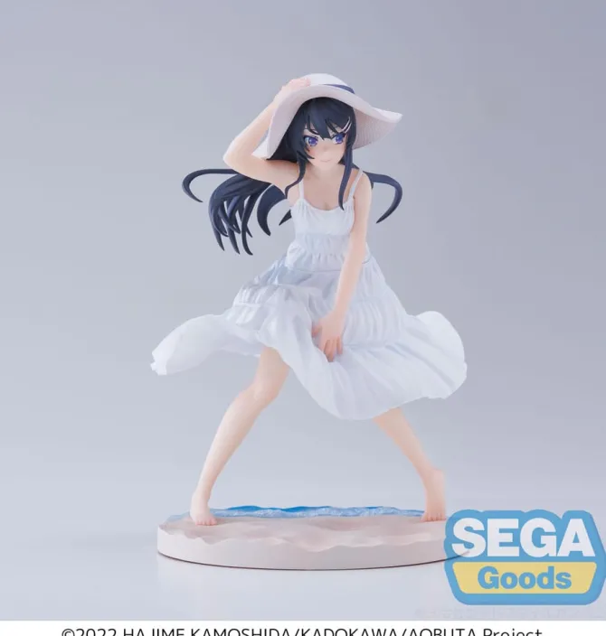 Rascal Does Not Dream of a Bunny Girl Senpai - Mai Sakurajima Statue / Summer Dress - Luminasta: Seg