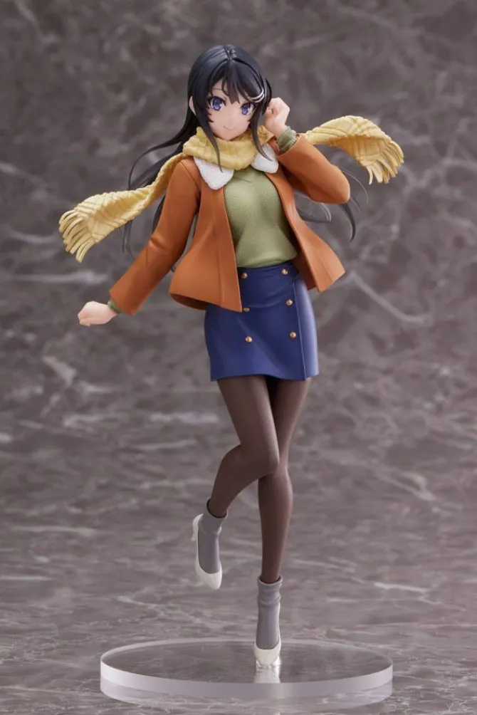 Rascal Does Not Dream of Bunny Girl Senpai - Mai Sakurajima Figur / Winter Wear Version: Taito