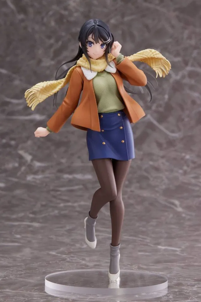 Rascal Does Not Dream of Bunny Girl Senpai - Mai Sakurajima Figur / Winter Wear Version: Taito