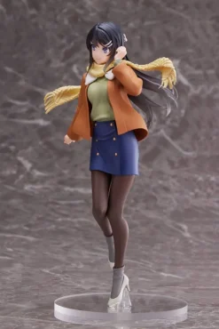 Rascal Does Not Dream of Bunny Girl Senpai - Mai Sakurajima Figur / Winter Wear Version: Taito