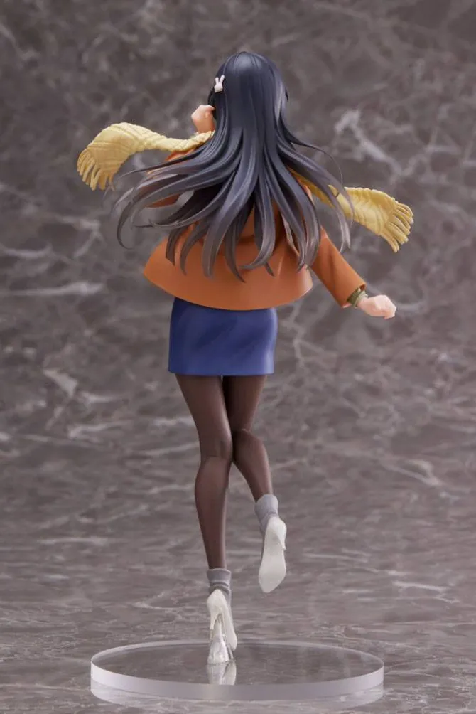 Rascal Does Not Dream of Bunny Girl Senpai - Mai Sakurajima Figur / Winter Wear Version: Taito