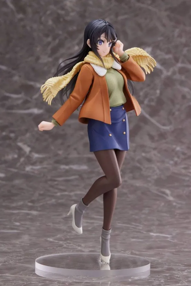 Rascal Does Not Dream of Bunny Girl Senpai - Mai Sakurajima Figur / Winter Wear Version: Taito