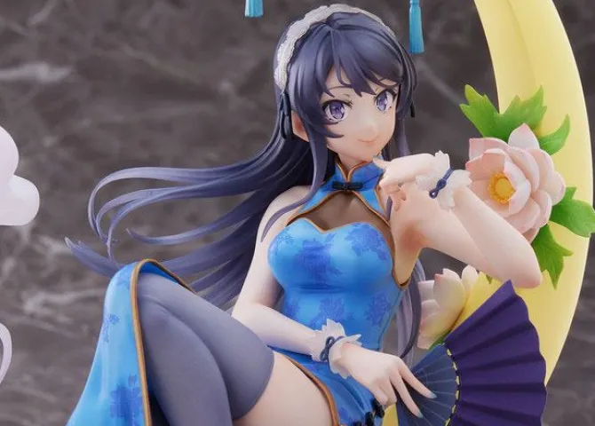 Rascal Does Not Dream of Bunny Girl Senpai - Mai Sakurajima Statue / Chinese Dress Version: Spirital