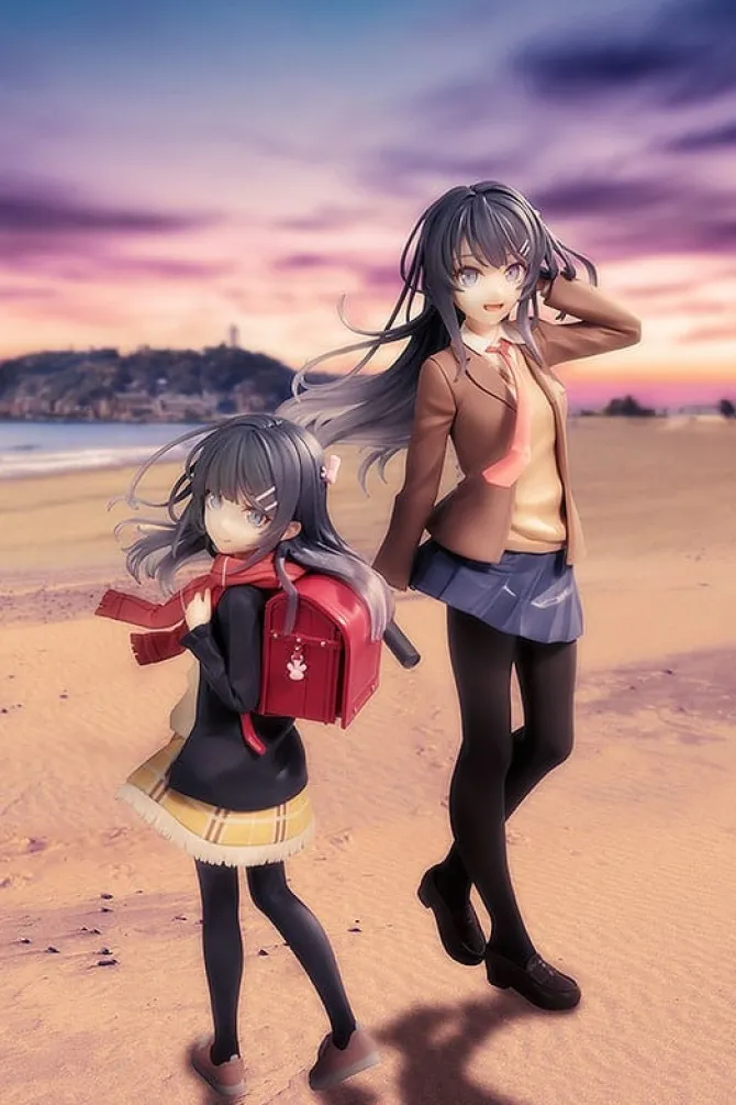 Rascal Does Not Dream of a Knapsack Kid - Mai Sakurajima Statue / High School Graduation Ver. & Knap