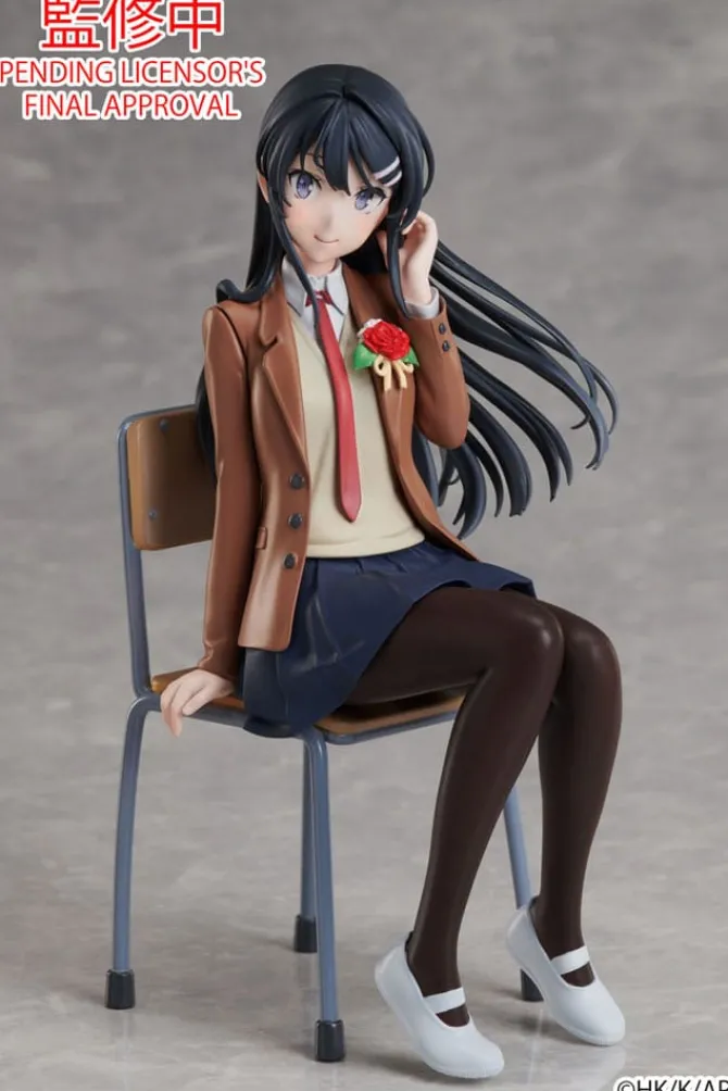 Rascal Does Not Dream of a Knapsack Kid - Mai Sakurajima Statue / Graduation Ver.: Aniplex
