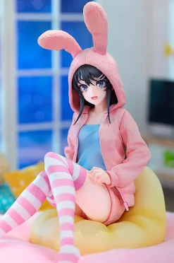 Rascal Does Not Dream of a Knapsack Kid - Mai Sakurajima Statue / Hoodie Look Rabbit Ears: Kadokawa