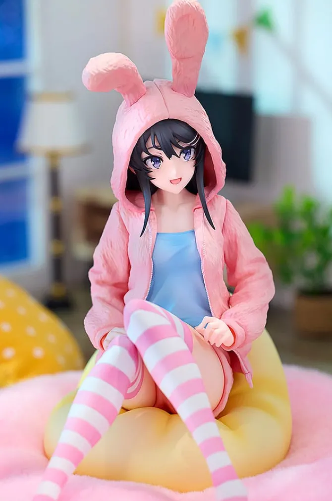 Rascal Does Not Dream of a Knapsack Kid - Mai Sakurajima Statue / Hoodie Look Rabbit Ears: Kadokawa