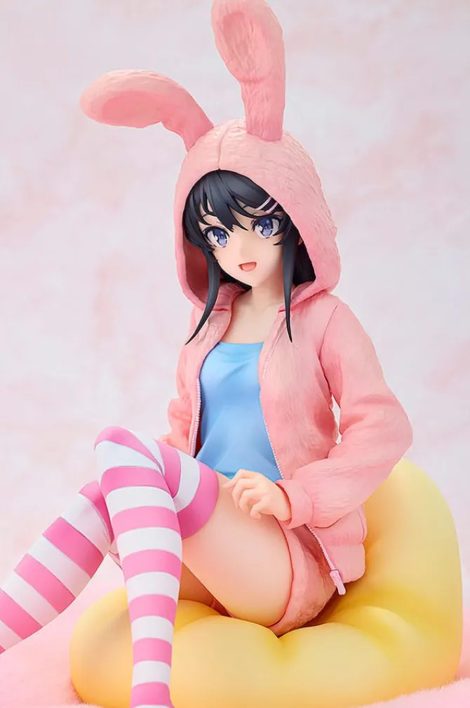 Rascal Does Not Dream of a Knapsack Kid - Mai Sakurajima Statue / Hoodie Look Rabbit Ears: Kadokawa