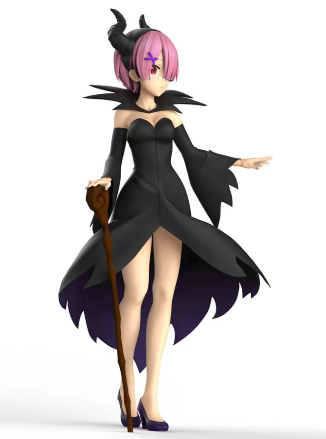 Re: Zero - Ram Figur / Nemurihime: Furyu