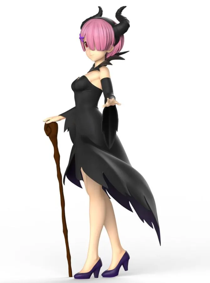 Re: Zero - Ram Figur / Nemurihime: Furyu