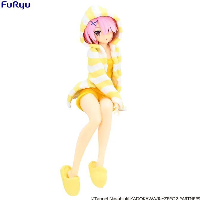 Re: Zero - Ram Noodle Stopper Figur / Room Wear yellow color Version: Furyu