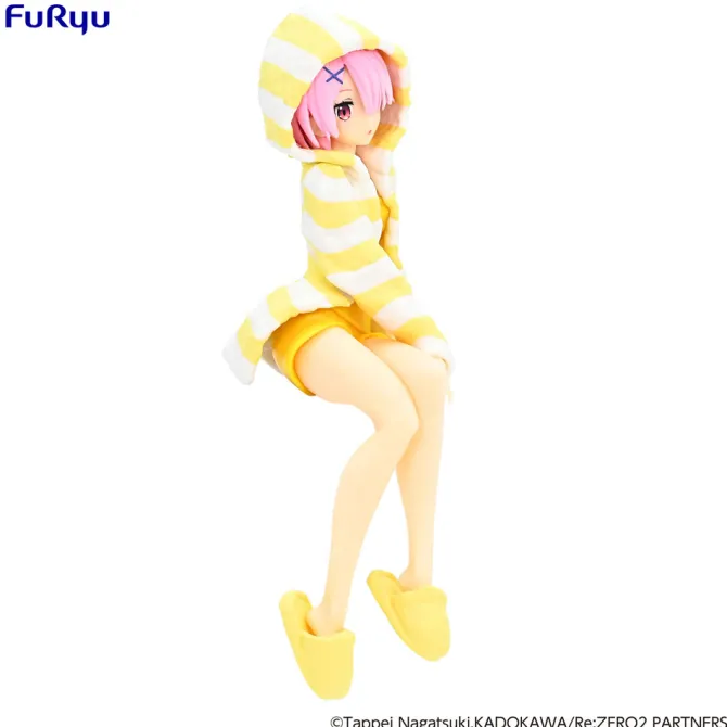 Re: Zero - Ram Noodle Stopper Figur / Room Wear yellow color Version: Furyu