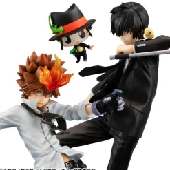 Reborn! - Tsunayoshi Sawada & Hibari Kyoya Statuen / G.E.M Serie - (RE-RUN): MegaHouse