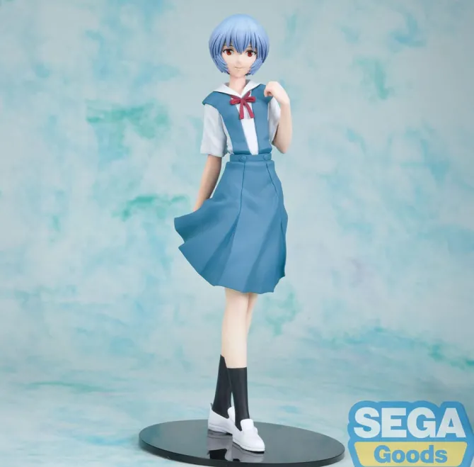 Rebuild of Evangelion - Rei Statue / High Premium - Uniform Ver. Evangelion: New Theatrical Edition: