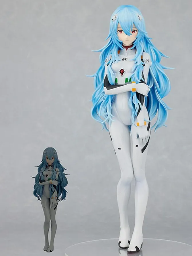 Rebuild of Evangelion - Rei Ayanami Statue: Long Hair Ver. / Pop Up Parade XL: Good Smile Company