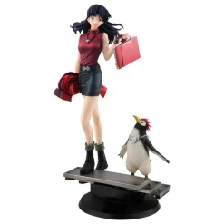 Rebuild of Evangelion Gals - Katsuragi & Pen Statue: MegaHouse