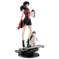 Rebuild of Evangelion Gals - Katsuragi & Pen Statue: MegaHouse