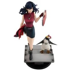 Rebuild of Evangelion Gals - Katsuragi & Pen Statue: MegaHouse