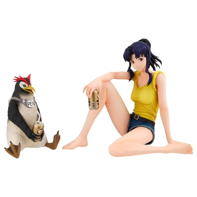 Rebuild of Evangelion Gals - Misato Katsuragi & Pen Pen Statue / Vol. 2: MegaHouse
